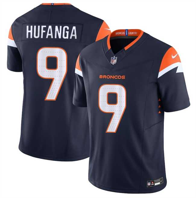 Men & Women & Youth Denver Broncos #9 Talanoa Hufanga Navy 2025 F.U.S.E. Alternate Vapor Limited Stitched Jersey->denver broncos->NFL Jersey